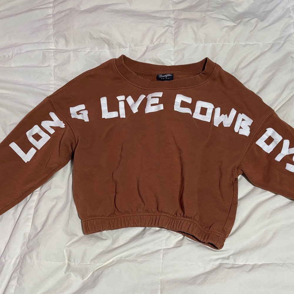 Wrangler Retro Tan Sweatshirt